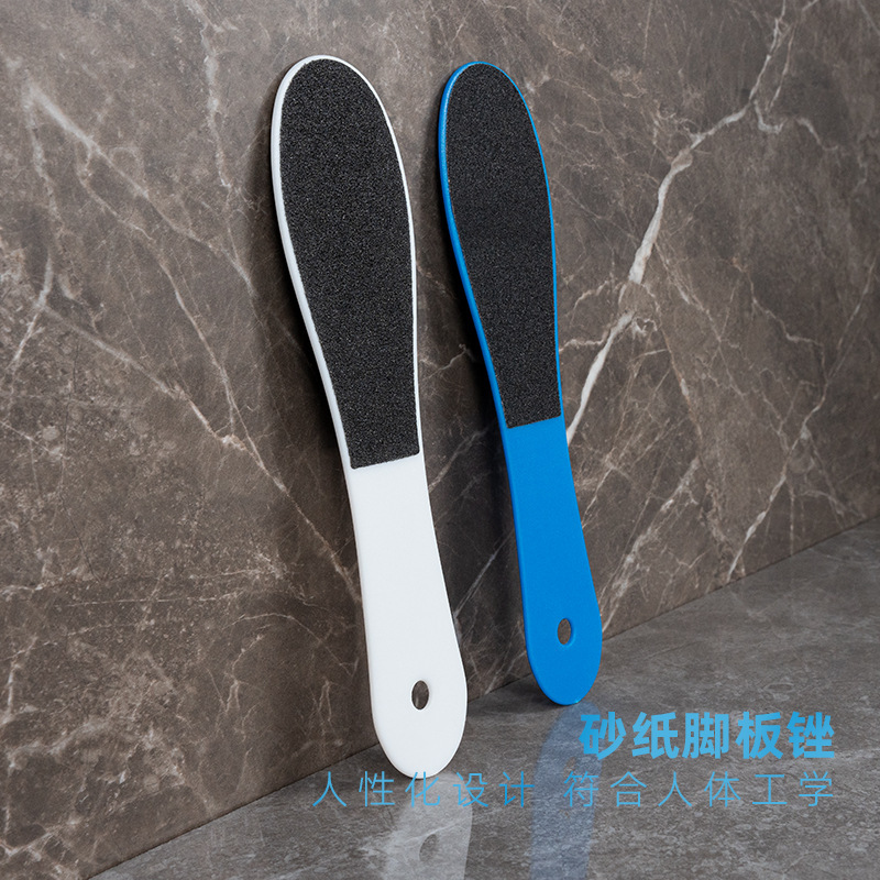 Fábrica en stock removedor de piel muerta amoladora de pie archivo Foot frotar tablero de doble cara lija pie frotar tablero