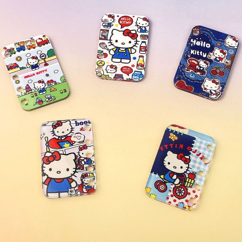 DIY アクリル素材 kt ブックページビーズ素材漫画スルーホールブラインドボックスアクセサリー diy 携帯電話チェーンキーホルダー|undefined