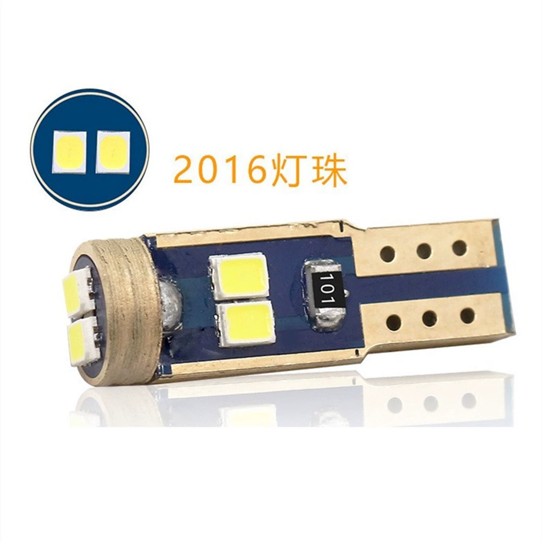 Новый T5 2016 6smd яркий фонарь для чтения 12 В с индикатором высокой яркости для приборов