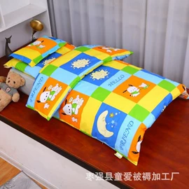 婴童床品套件;幼儿园书包;三件套