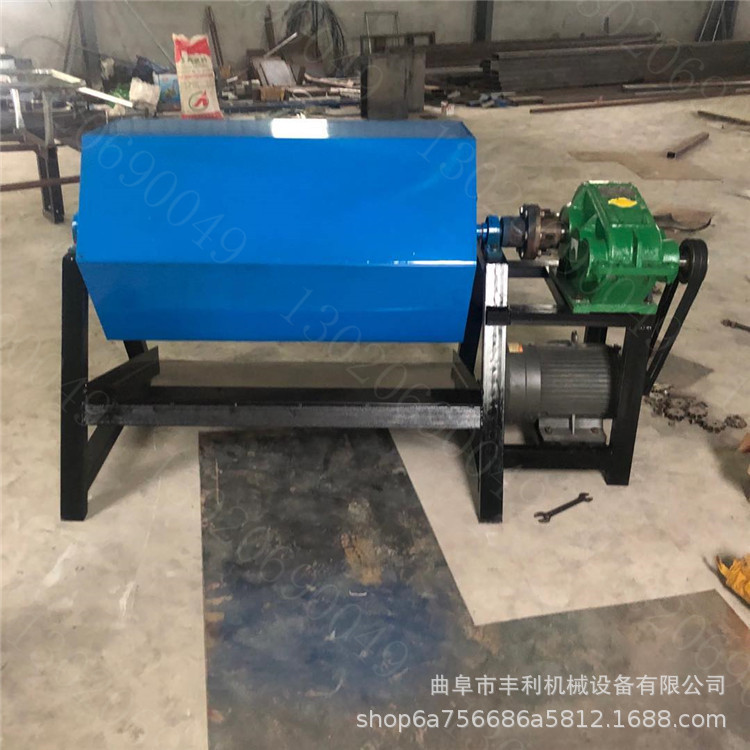 螺丝螺母六角滚筒抛光机 五金配件翻新打磨机 铁钉去油污光饰机