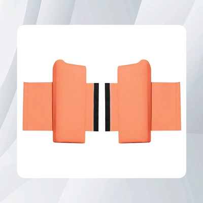 Suitable for Lynk & Co 900 Accessories and Supplies Car Armrest Box Protective Plate Upgraded Car Armrest Box Anti-Wear Cover (Sürətlər qutusu və əl tormozu başlıqları) - lk900-front-armrest-box-cover-new-style-orange-2-pack