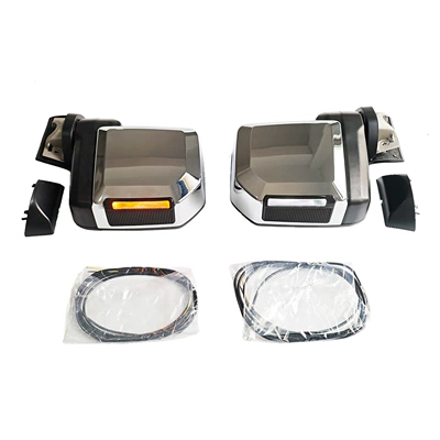 Suitable for Toyota 24-year-old Land Rearview mirror/rearview mirror - electroplating-with-light-model-a-set-of-left-and-right-reversing-mirrors