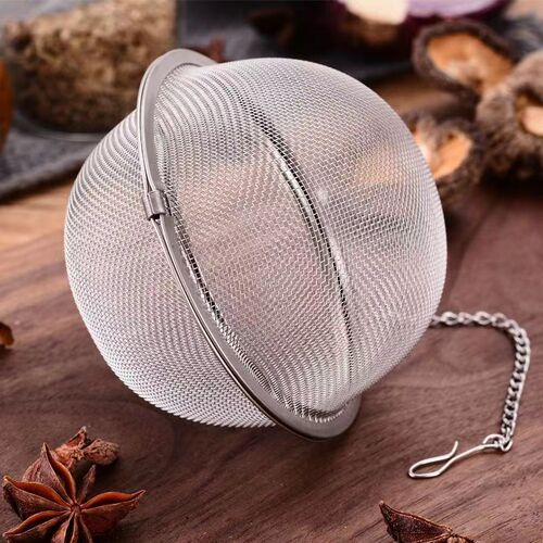 304 stainless steel seasoning ball for home cooking soup, stew, seasoning ball, spice pack, braising sauce pack, tea egg hot pot seasoning pack