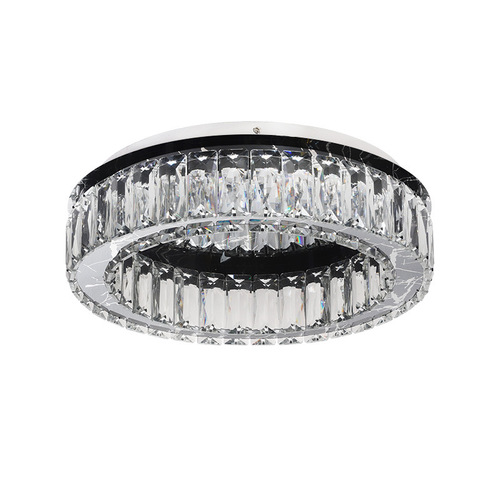 Factory wholesale modern Nordic crystal ceiling light round living room creative romantic bedroom LED lighting new style