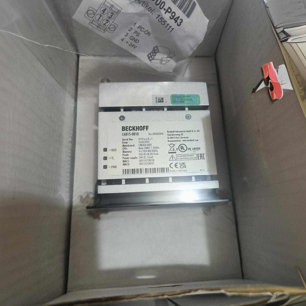 倍福Beckhoff数字紧凑型C6030-0060非标锁紧齿轮 现货供应质保
