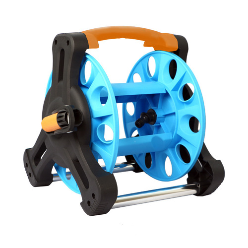 Car wash water pipe storage car water gun storage rack pipe winder coil rack winding reel garden watering flower