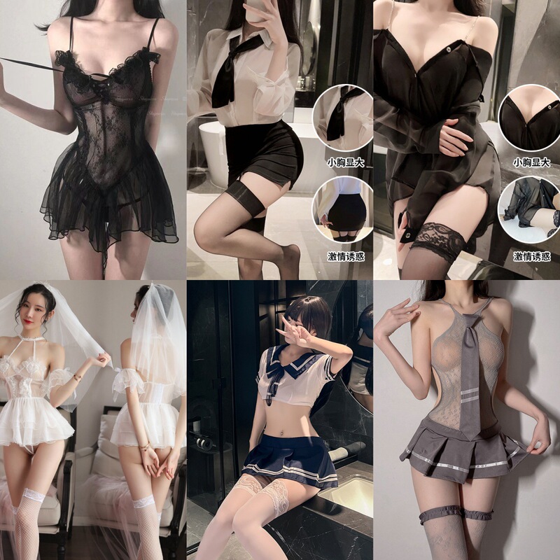 Sexy Lingerie Sexy plus size Maid Secretary Teacher Uniform Temptation Pure Passion Free suit Pajamas Female Sexy Lingerie Sexy plus size Maid Secretary Teacher Uniform Temptation Pure Passion Free suit Pajamas Female