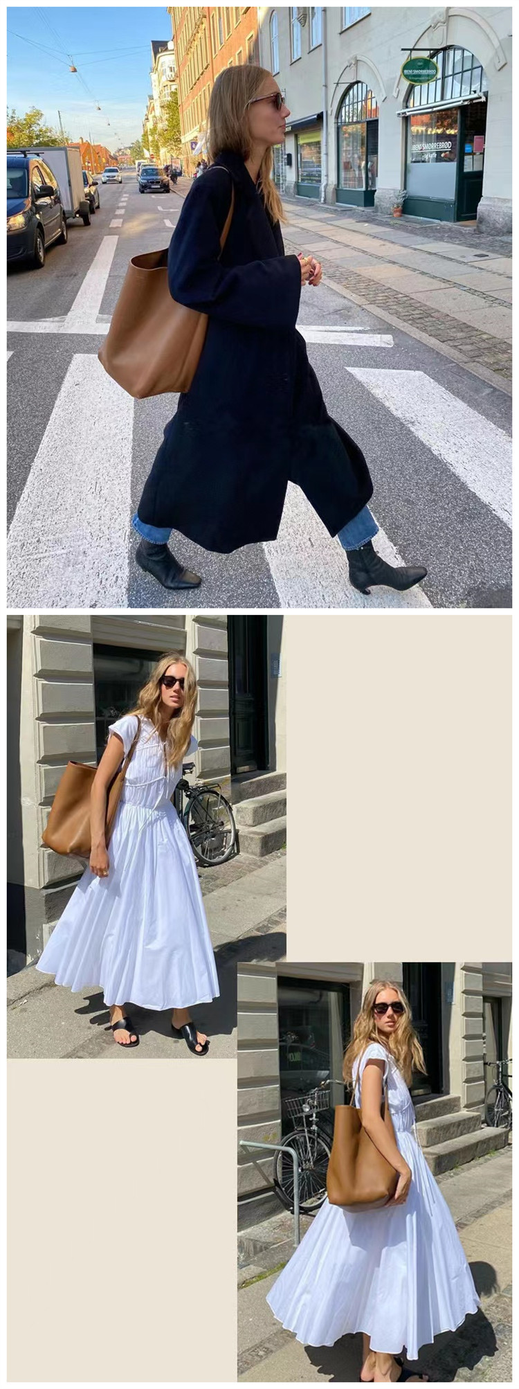 Borsa a tracolla da donna di grande capacità The/Row Nylon Bucket Nuova borsa a tracolla piccola e semplice per pendolari_voghion.com