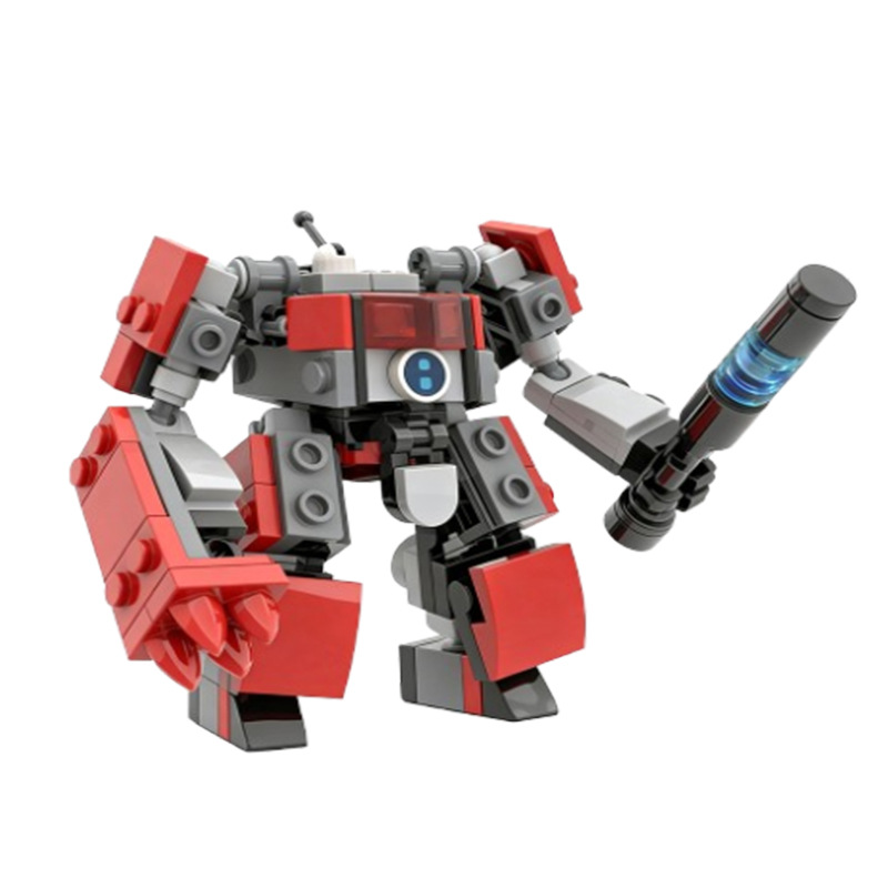 Mecha Modellbausatz Für Kleinteile Aus Bausteinen_voghion.com