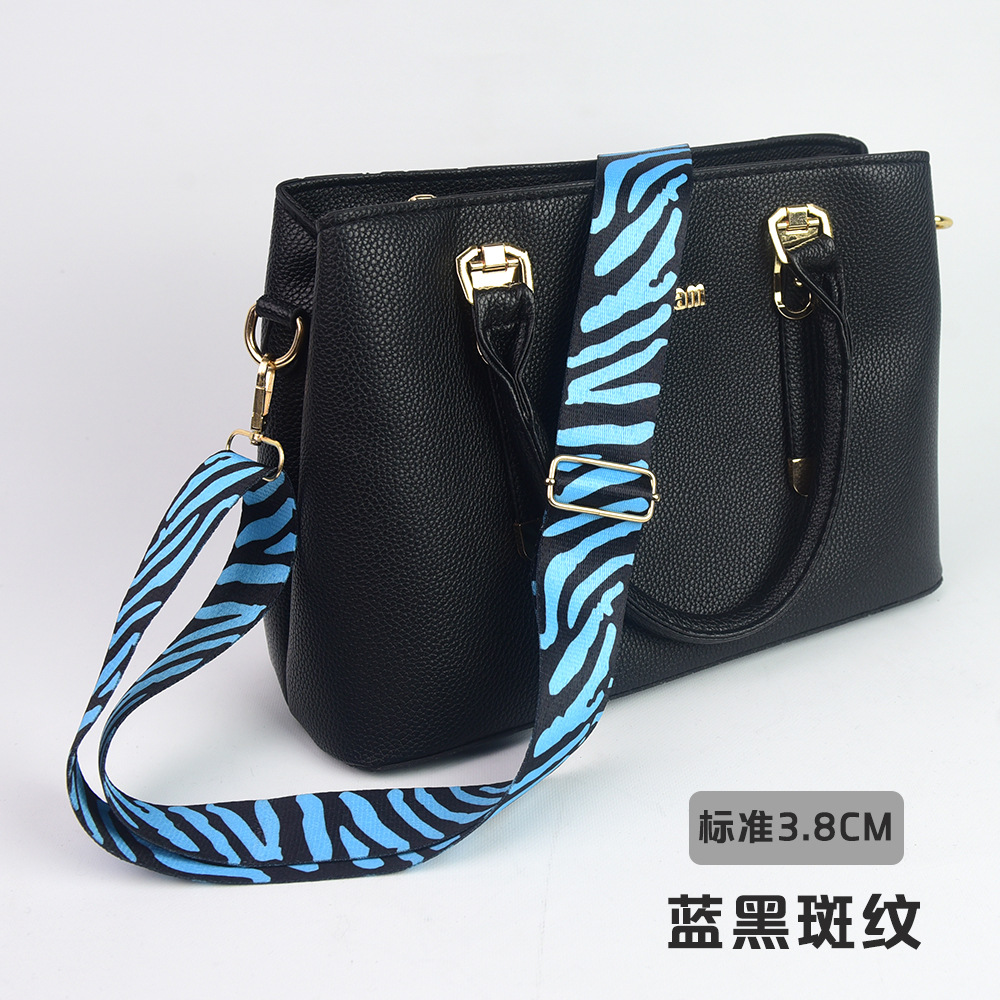 Bolso bandolera con accesorios ultra anchos, bolso de color, correa gruesa, correa de repuesto alargada, correa de hombro de bolso universal ajustable