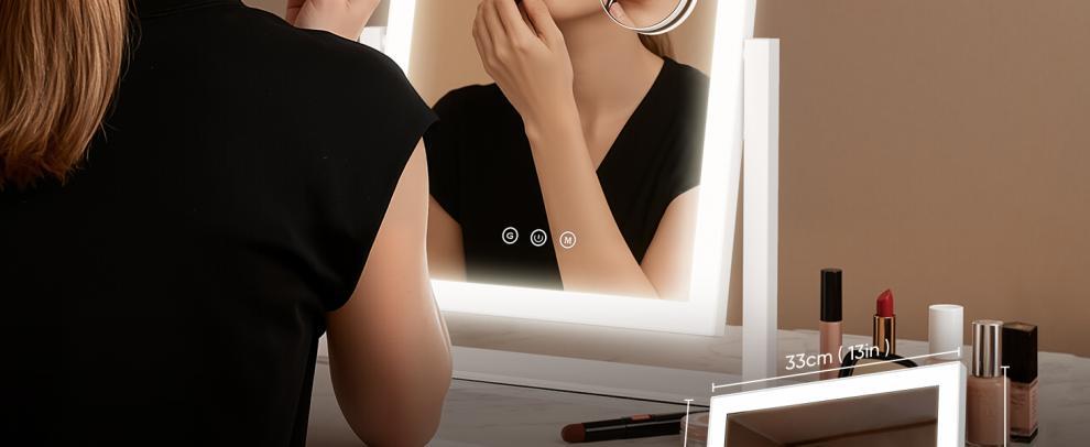 vanity mirror with light