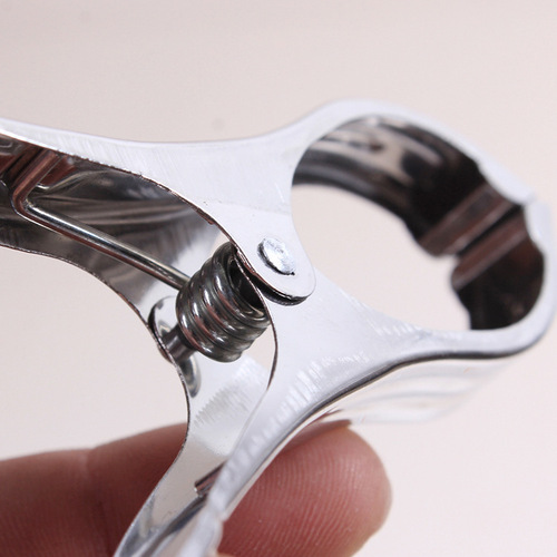 Large stainless steel clothes drying quilt clip clothes clip large fixed quilt clip windproof clip clothes hanger for home use