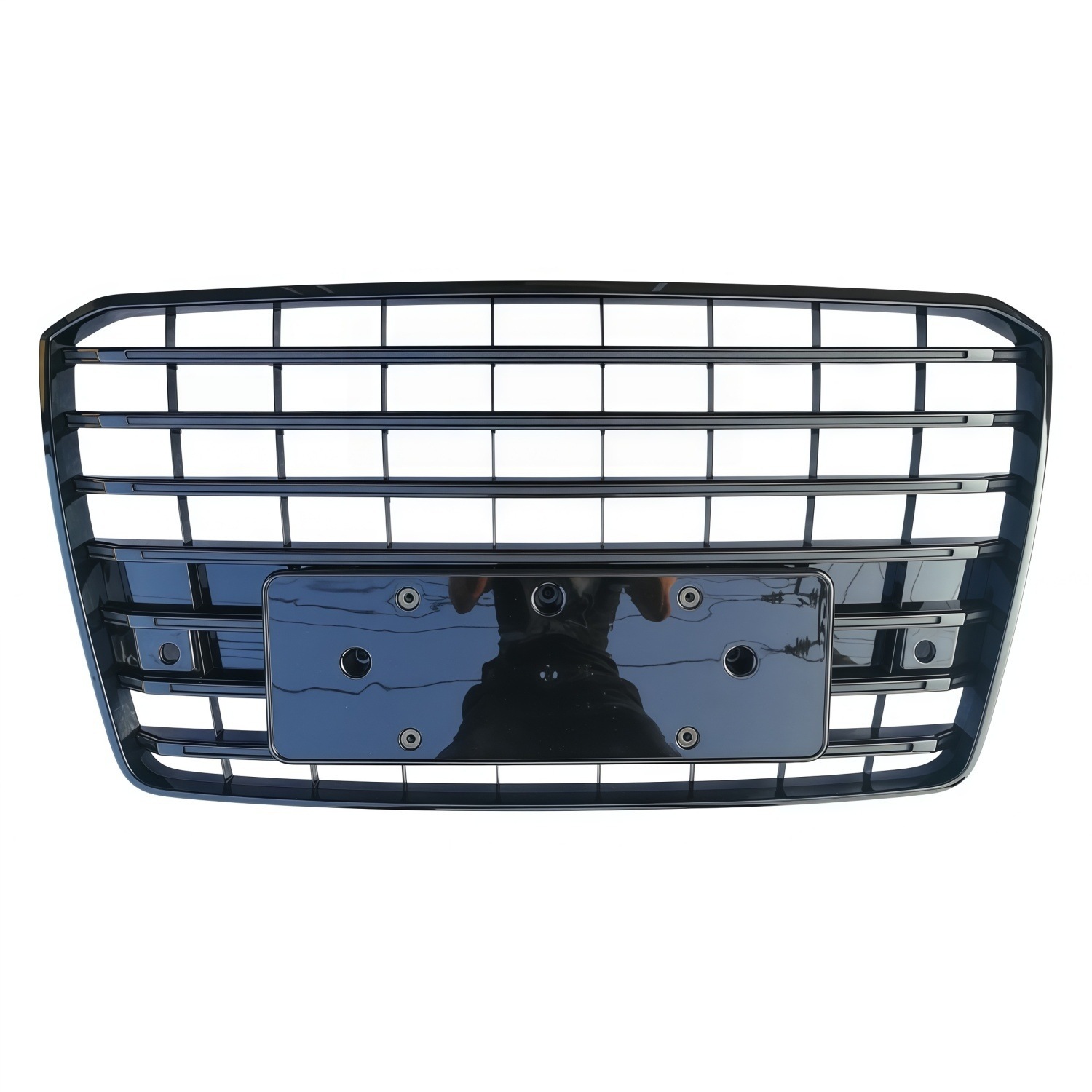 14-17 models suitable for Audi A8, modified to S8 style, with a sporty front bumper and a larger front grille