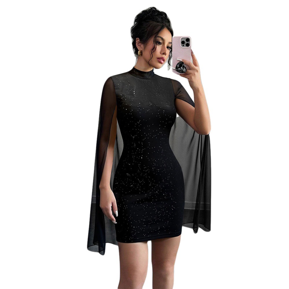 Women's Slim Fit Short-Sleeve Dress