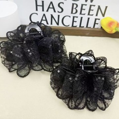 千金风复古港风女气质极简风可爱抓夹优雅