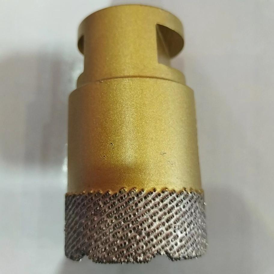 M14, 5/8''-11 钎焊有序排列金刚石开孔器大理石花岗岩陶瓷钻头