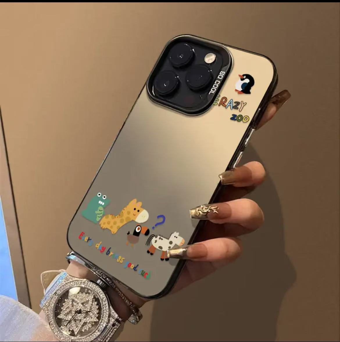 Nueva creatividad aplicable funda para teléfono móvil iphone16 Apple 15promax/14 caja de aire anti-caída 13pro12 yuanes 11