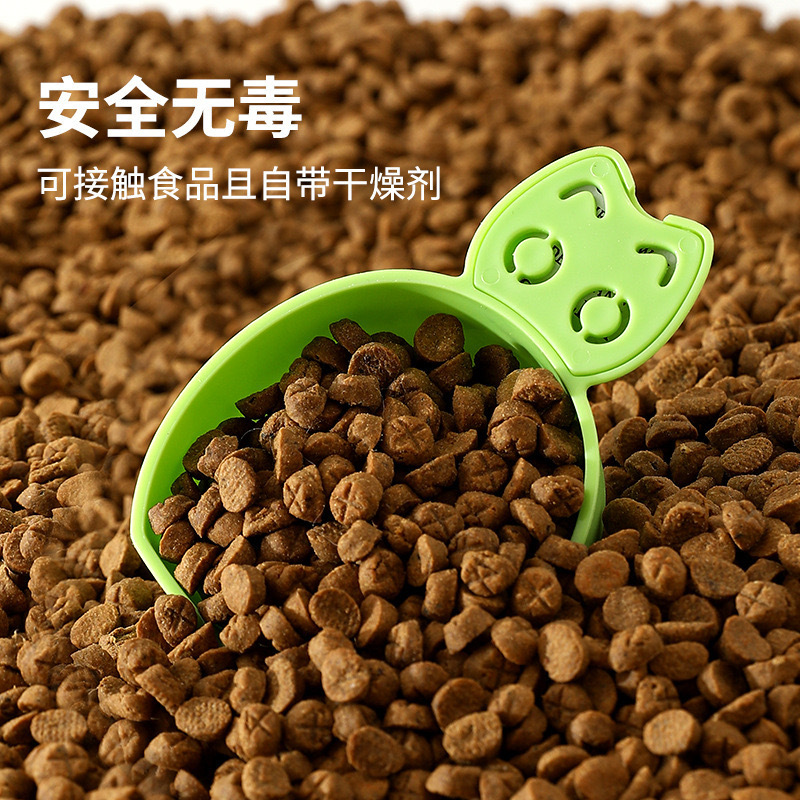 Cuchara de comida para gatos Cuchara de comida para perros con desecante Suministros para mascotas Perro Paca de comida para gatos Cuchara de comida para mascotas al por mayor