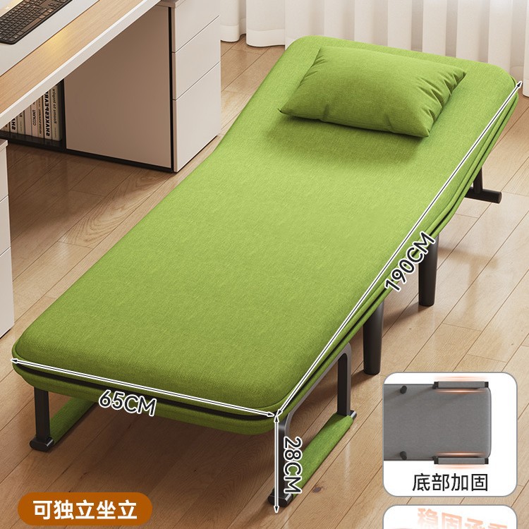 Marcha individual, siesta, oficina, hogar para adultos, simple, portátil, hospital, cama de acompañamiento, sofá cama, cama plegable para el almuerzo
