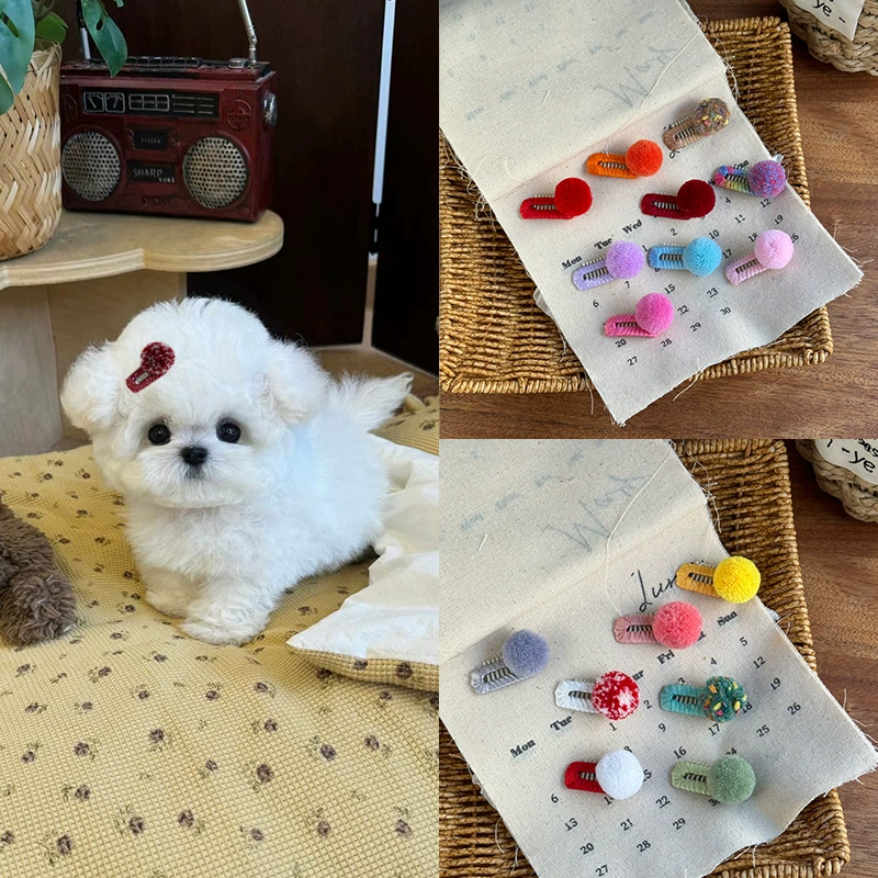 Очки для волос Йоркшира Марцис для собак Симпатичные головные уборы лучше, чем медведь кошка для волос Аксессуары для щенков