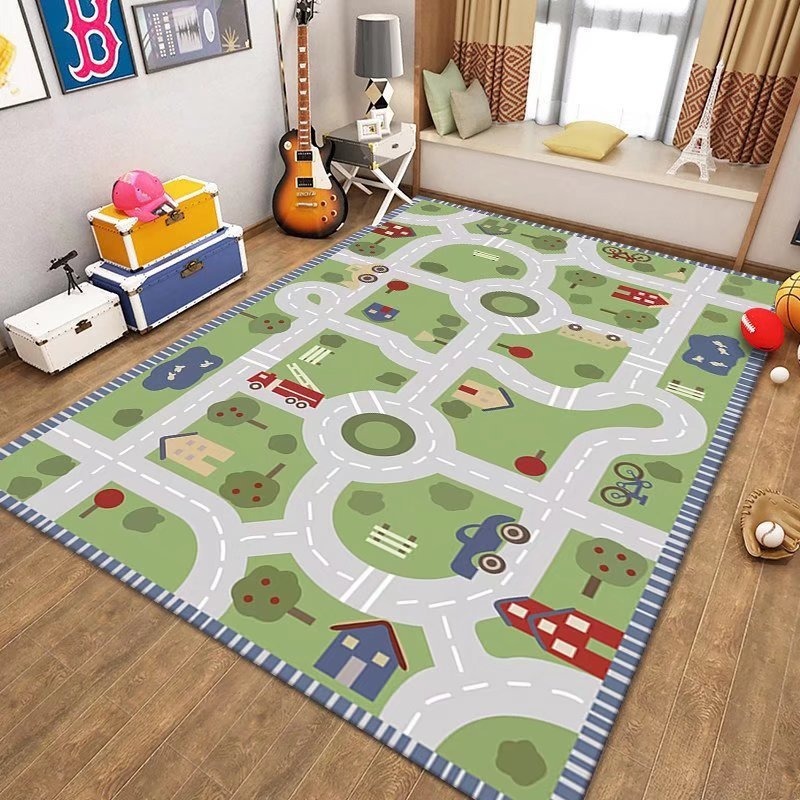 託児所の子供のおもちゃで遊んでいます。|undefined