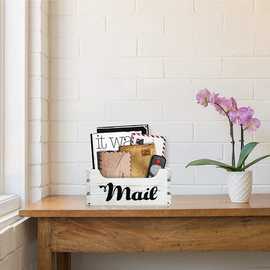 木制收纳盒乡村风格卫生间浴室储物盒家用客厅阳台桌面收纳盒