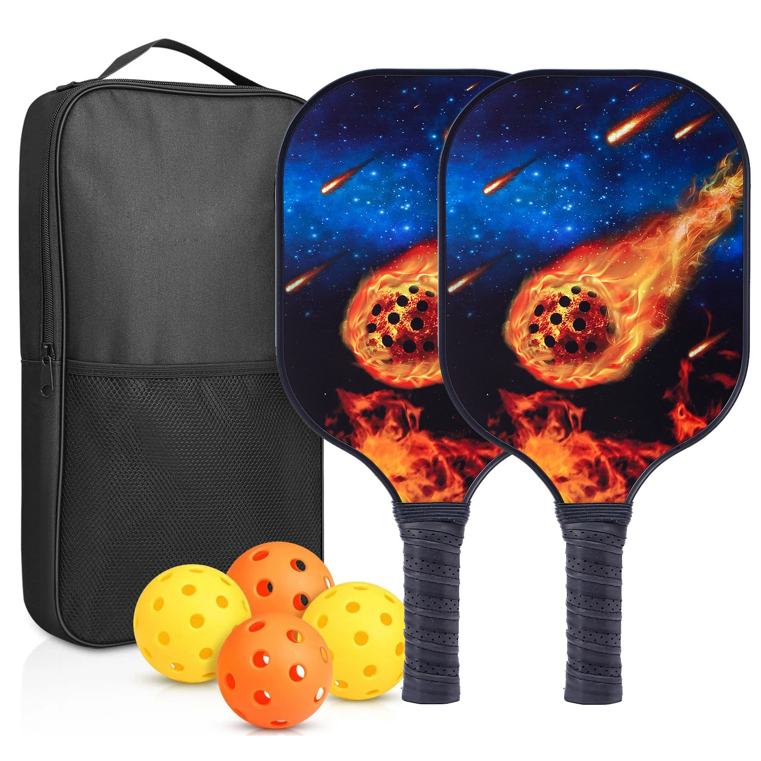 Glass Port Piccoon Set Factory USAPA Certification Movement Training Pickleball Paddles