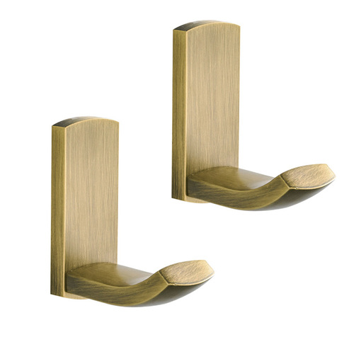 Bathroom pendants wholesale hardware hooks copper material antique old bronze kitchen and bathroom coat hooks 2 pieces