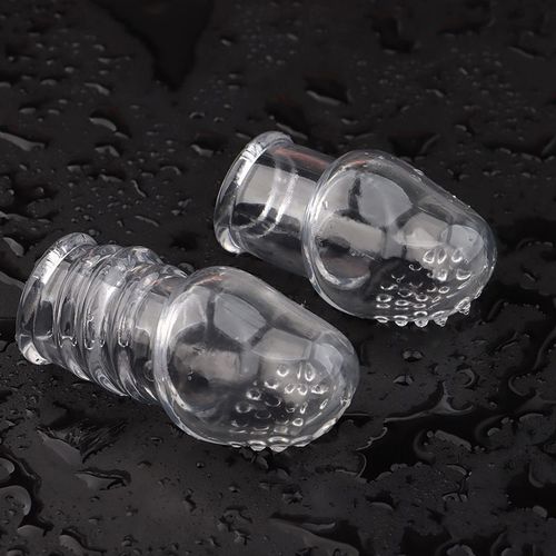 Penis condom thickened crystal wolf braces larger and thicker flirting device transparent locking sperm ring adult sex toys