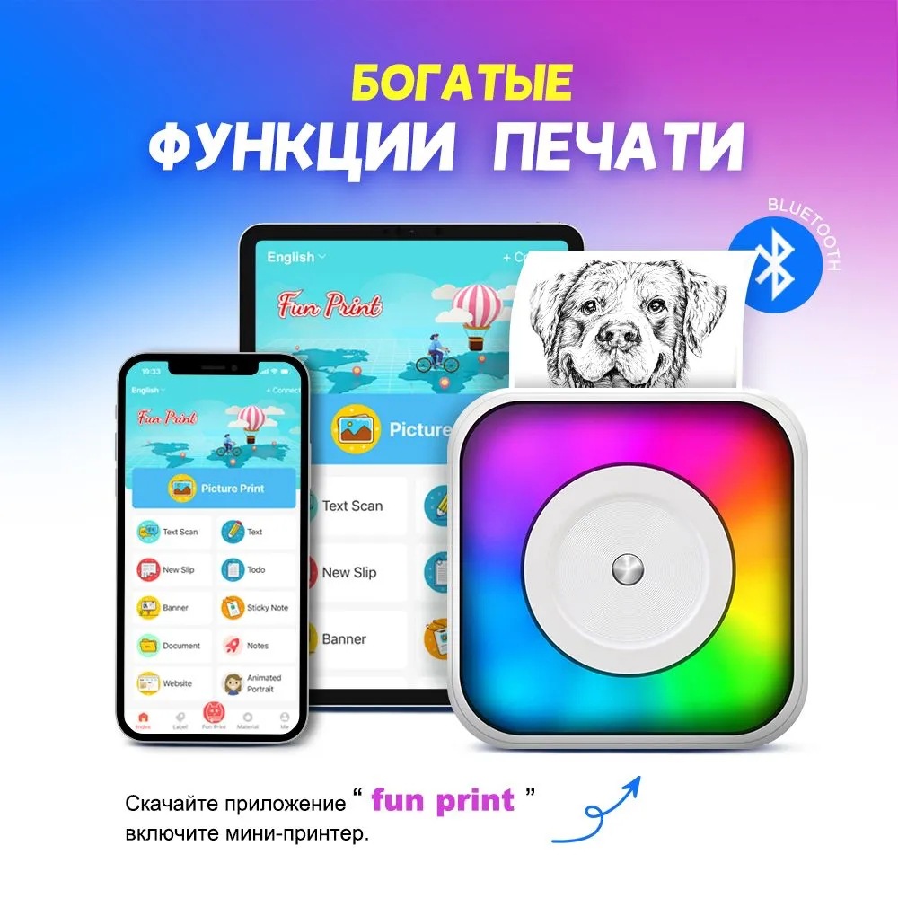 Impresora Térmica Portátil de Bolsillo C31 Conexión por App image 3