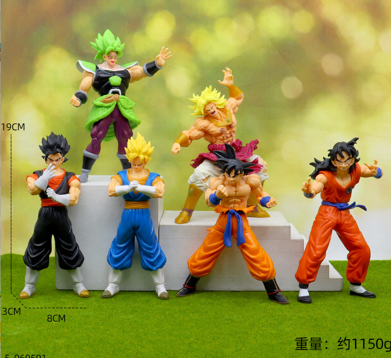 Juego de moda anime Dragon Ball Sun Wukong mano accesorios de modelos periféricos Wujita Veget Saiyan Gift