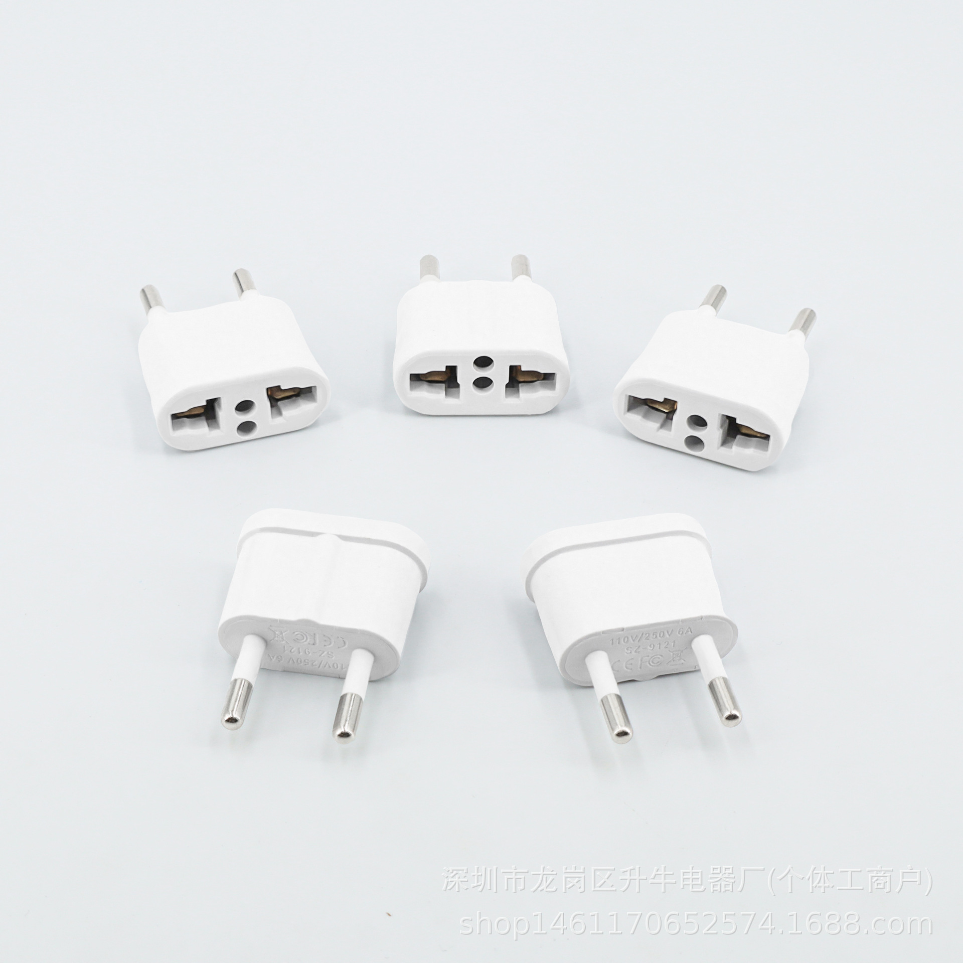 Fuente transfronteriza Copper 4.0 enchufe de conversión Euro Blanco Italia Suiza enchufe de conversión especial de turismo