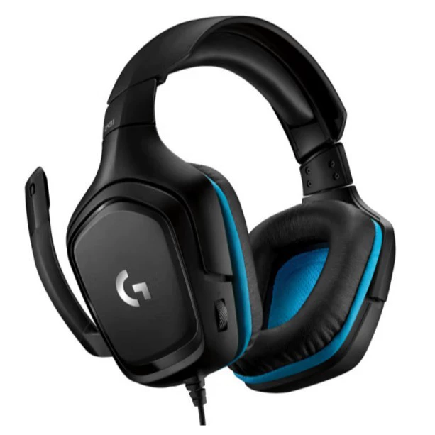 Logitech (G) G431 гарнитура игровая, виртуальный 7.1 Surround звук, киберспортивная гарнитура