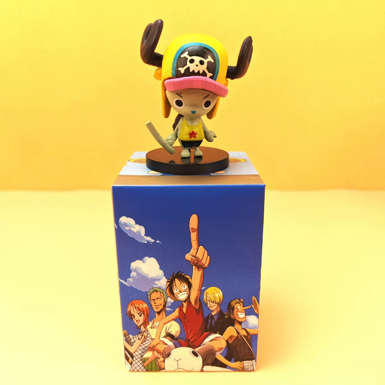 Хит продаж: фигурки One Piece, двумерные фигурки, слеп-боксы, куклы Луффи, детские маленькие подарки, слеп-бокс игрушки