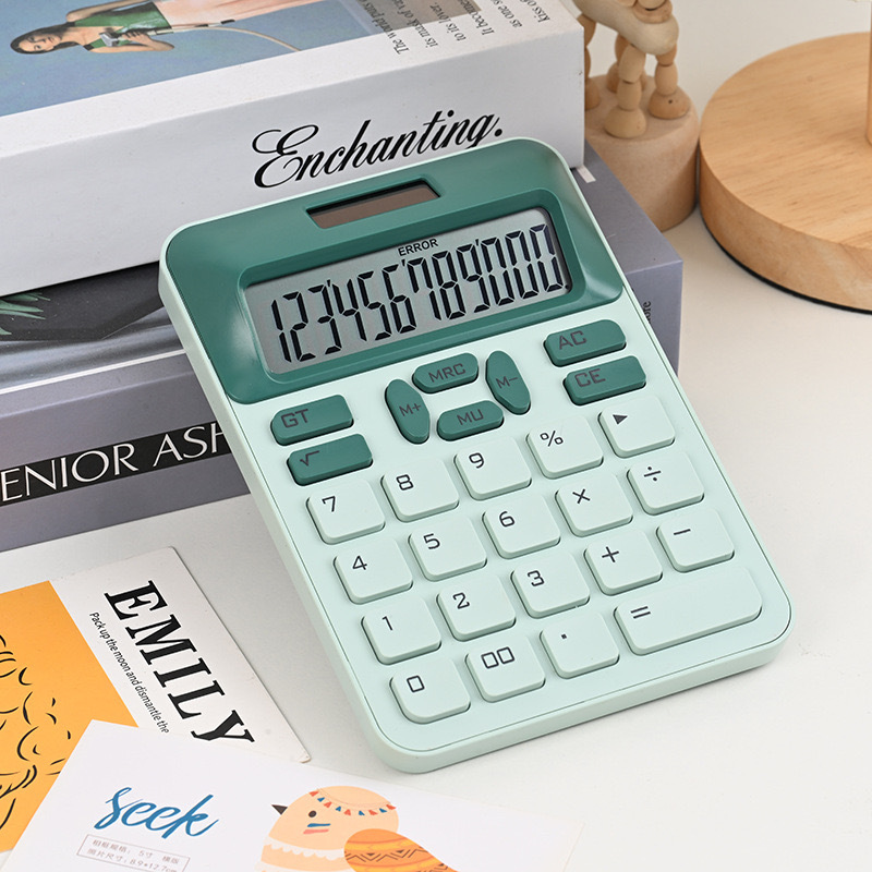 Calculadora de alto valor facial dopamina encantadora maquinaria de oficina teclado computadora para estudiantes de primaria y secundaria