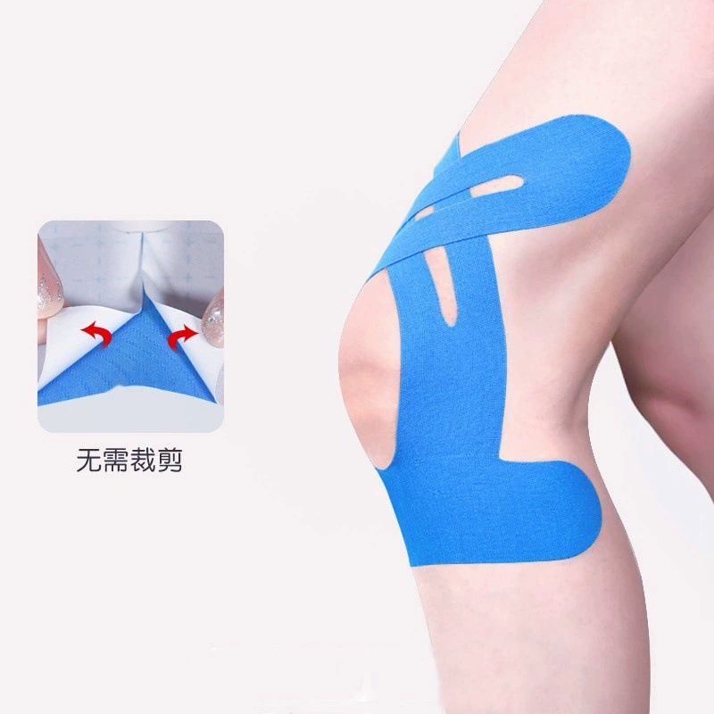 Предварительная разрезная мышечная пластырь для мениска Предварительно вырезанный пластырь для мышц эластичная пластырь для мышц коленного сустава