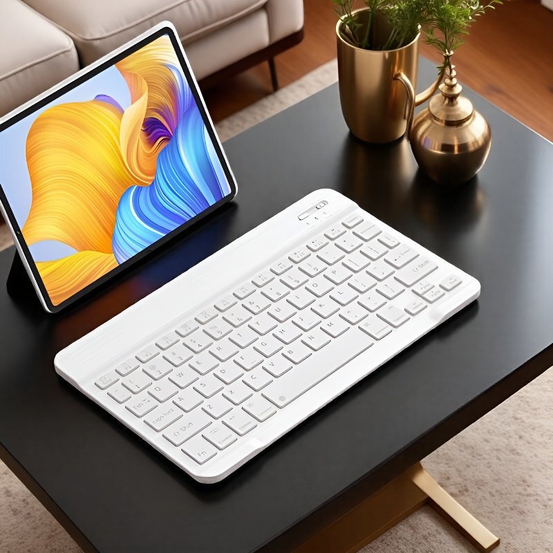 Three Fishes Mobile Phone Tablet Laptop Three-System Universal External Wireless Bluetooth Keyboard and Mouse Set Three Fishes Mobile Phone Tablet Laptop Three-System Universal External Wireless Bluetooth Keyboard and Mouse Set