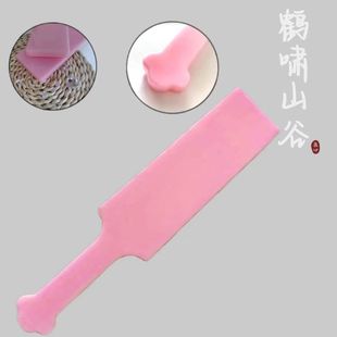 Acrylic Flat-Head Paddle, Three-Blade Board, Small Circle Punishment Ruler, Spanking Tool, Large Paddle, Teaching Pointer, Warning Paddle