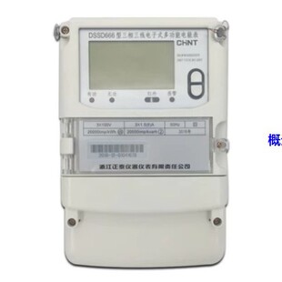 Chint Dssd666 Three-Phase Three-Wire Dssd666 Peak-Valley Split Meter (Dsz666) Three-Wire High-Voltage Meter