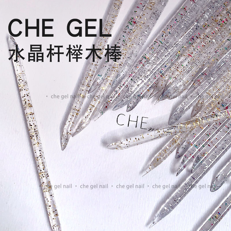 New Nail Art Tools Crystal Dot Drill Glue Stick Embossed Stick Beech Stick Dot Flower Double Head Exfoliating Accessories