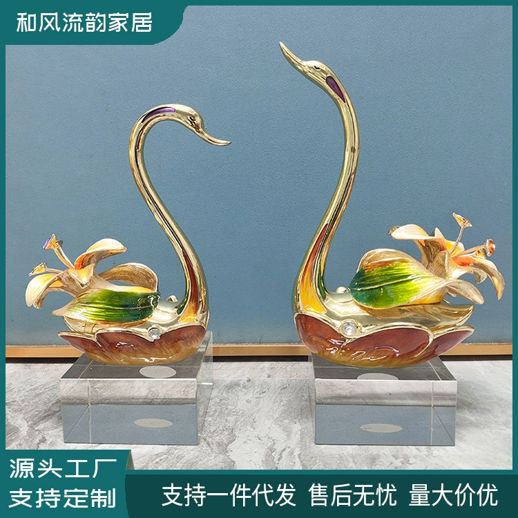 Гостиная высокого уровня Чувство украшения дома Легкий экстравагантный винный шкаф высокого класса