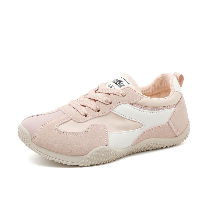 K1508 Nuove scarpe da ginnastica bianche traspiranti 2025 primavera e autunno casual suola sottile resistente all'usura stile coreano college board_voghion.com