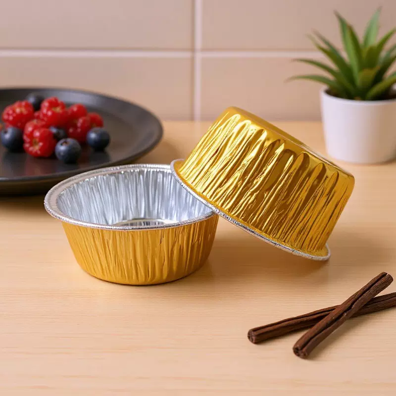 铝箔蛋糕杯 一次性蛋挞模具 烤箱葡挞式蛋挞铝箔锡纸杯 补丁杯