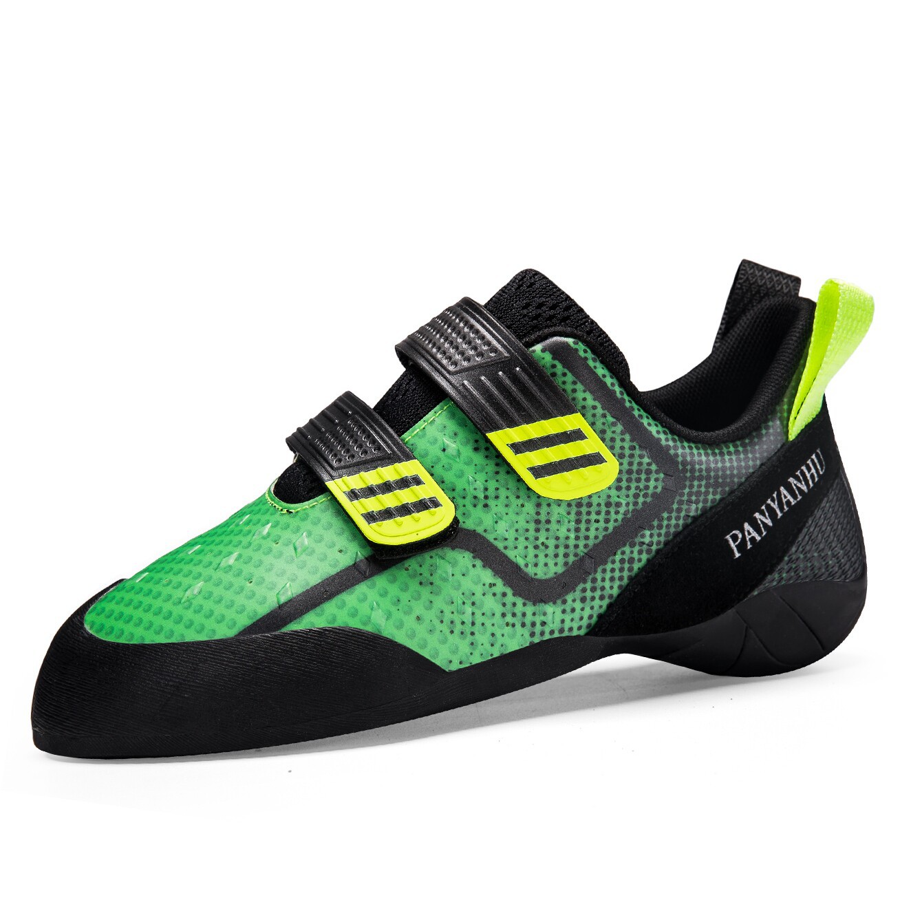 Climbing shoes for professional indoor rock climbing and bouldering training, suitable for men, women, and teenagers, with outdoor non-slip hard sole support for outdoor climbing