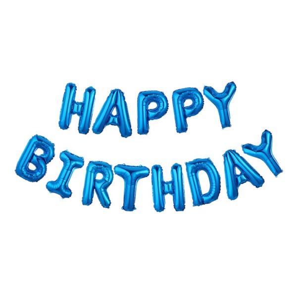 16-inch Happy Birthday Letter Set Happybirthday Aluminum Film…