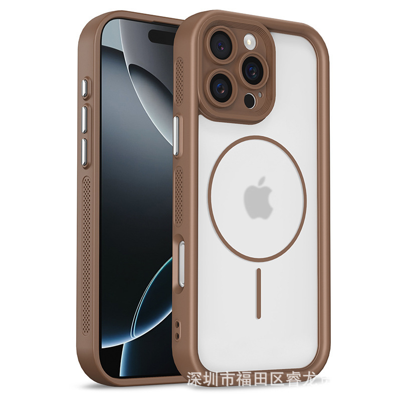 iPhone16 携帯電話ケースに適したツーインワン磁気 Apple 15promax 携帯電話ケース 14 落下防止 13/16pro|undefined