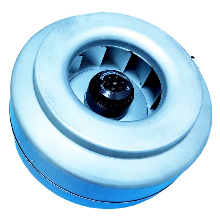 GDF315圆形管道低噪音风机 12.5寸增压幽浮扇抽风机 离心排风机