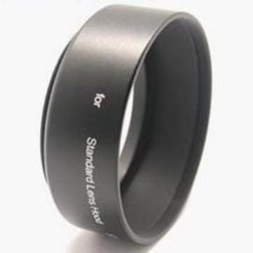 批发优质52MM金属标准遮光罩，通用型内哑不反光