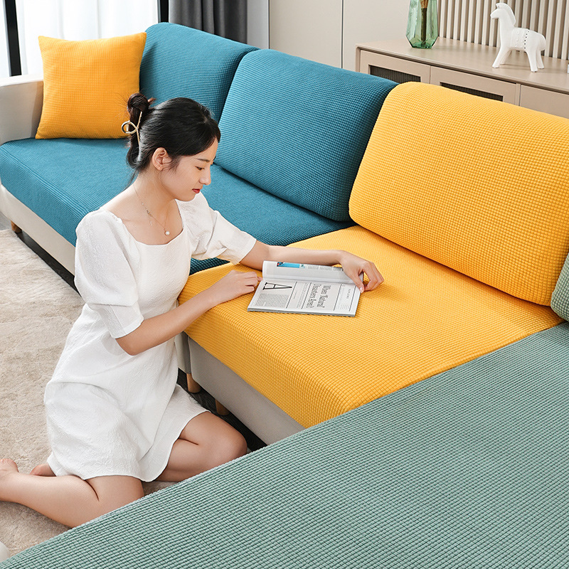 Elastic Sofa Cover All-inclusive Universal Sofa Cover Non-slip Cushion for Four Seasons Universal Sofa Cover Full Cover Cloth Towel